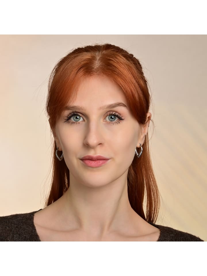 

Adeliás Женские серьги - серьги-кольца на шарнирах из нержавеющей стали серебристого цвета