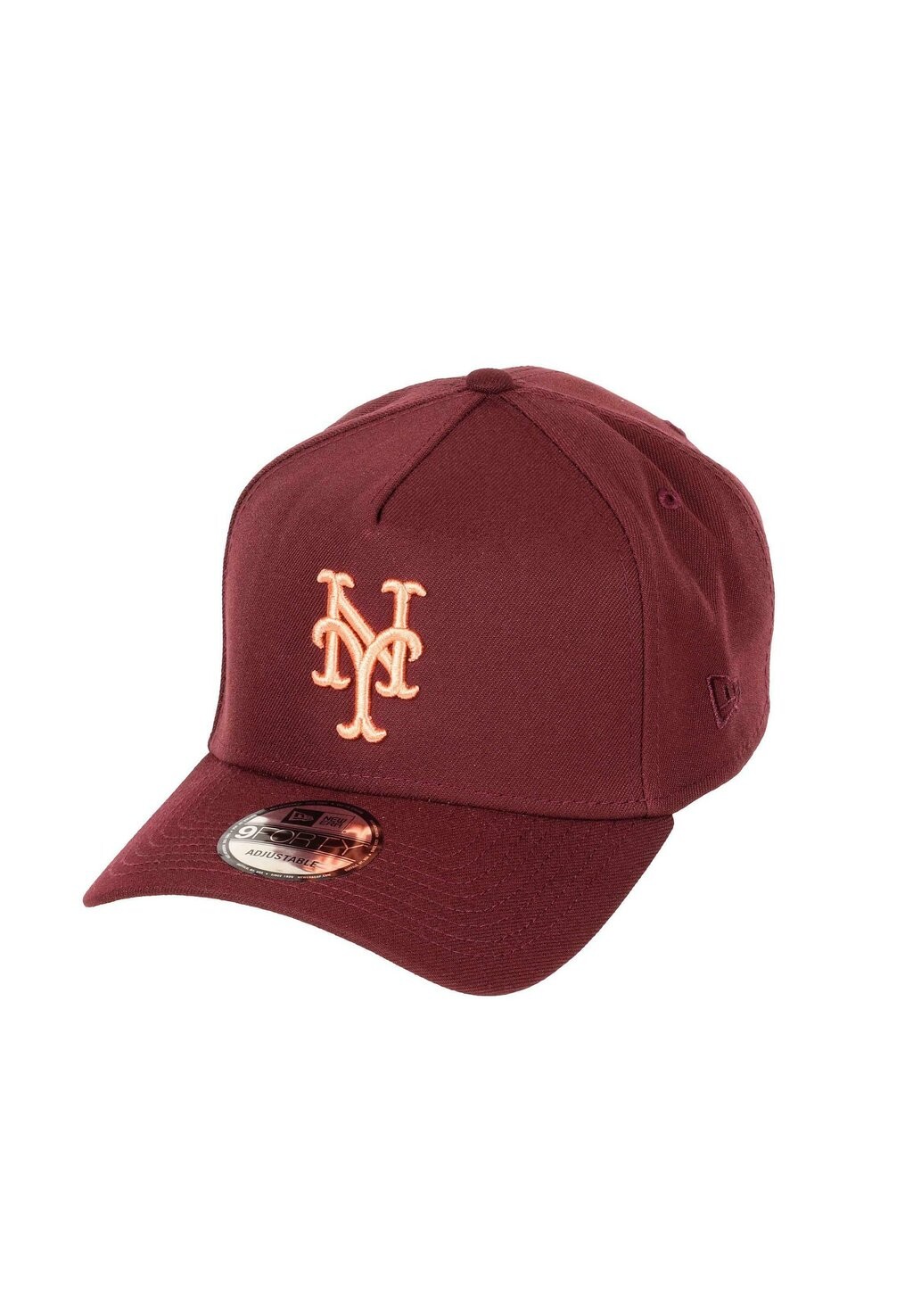 

Бейсболка NEW YORK METS MLB SHEA STADIUM SIDEPATCH COOPERSTOWN 9FORTY A-FRAME SNAPBACK New Era, темно-красный