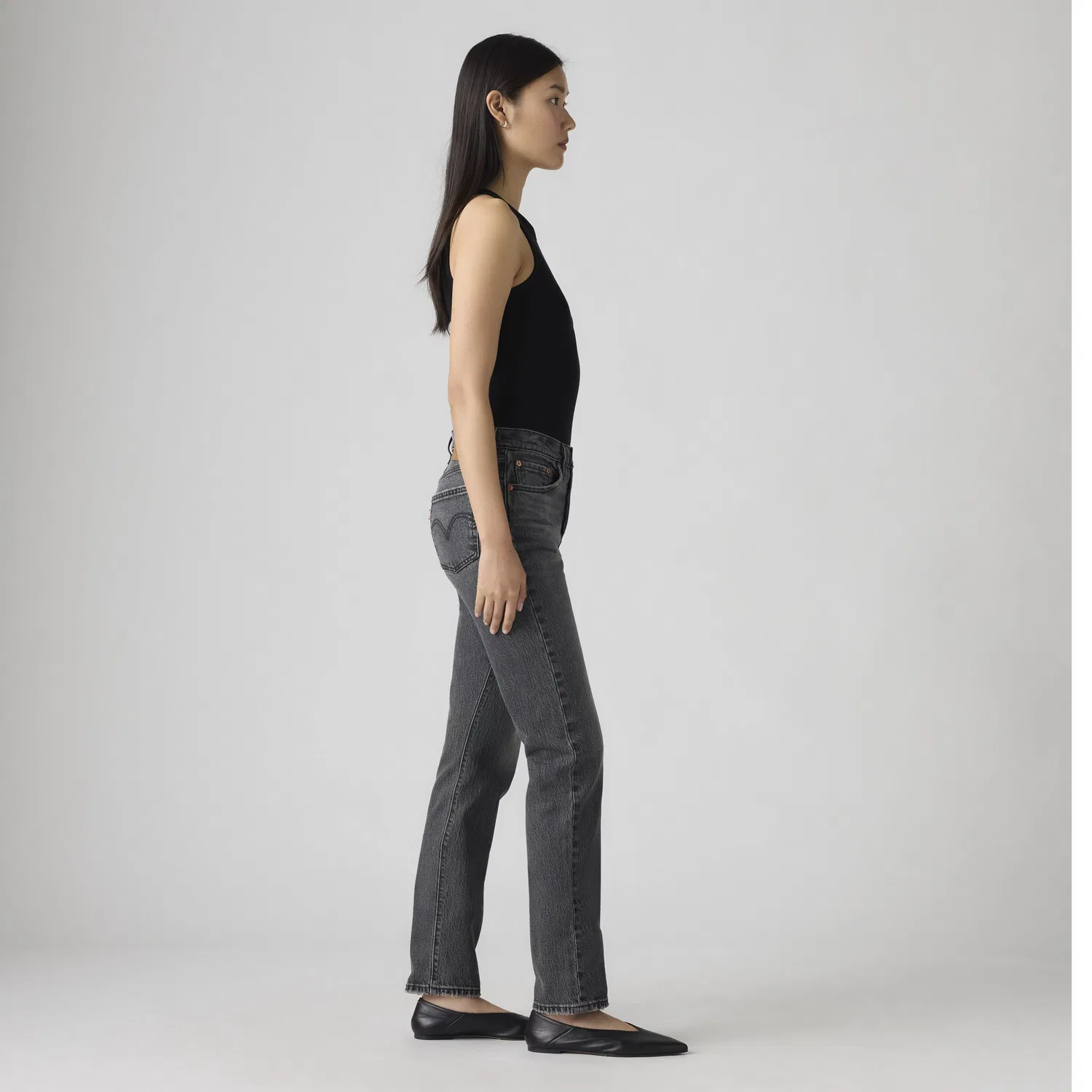 Женские джинсы 501 Original Fit Levi's, Black — фото 4