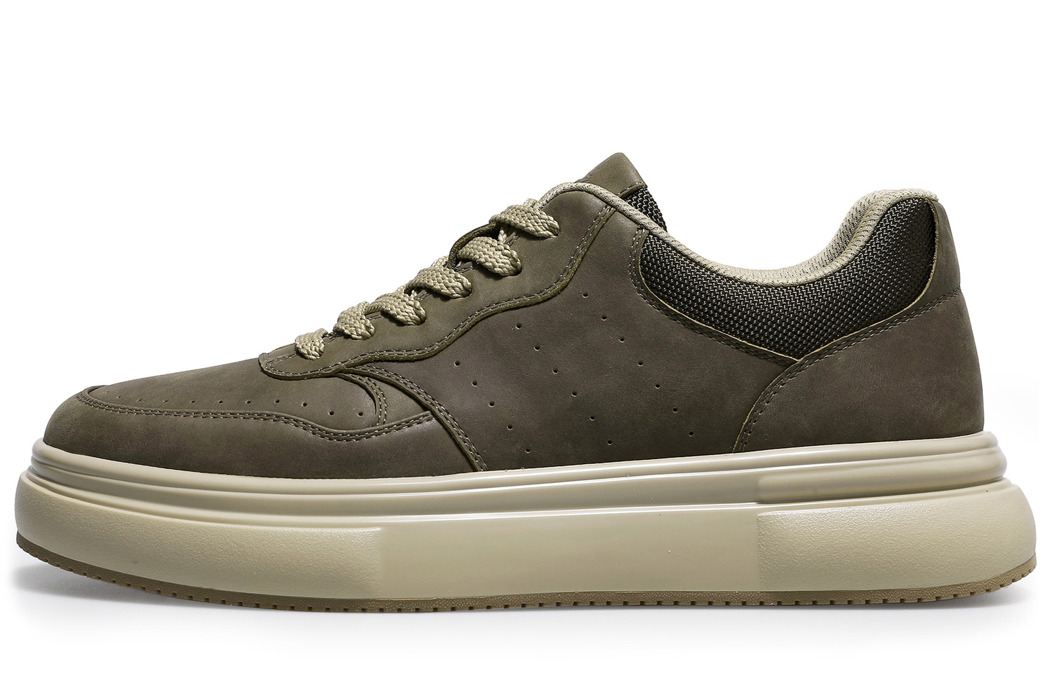 

Desai Антискользящие износостойкие низкие скейтерские кроссовки мужские - коричневый-03, цвет Brown-03