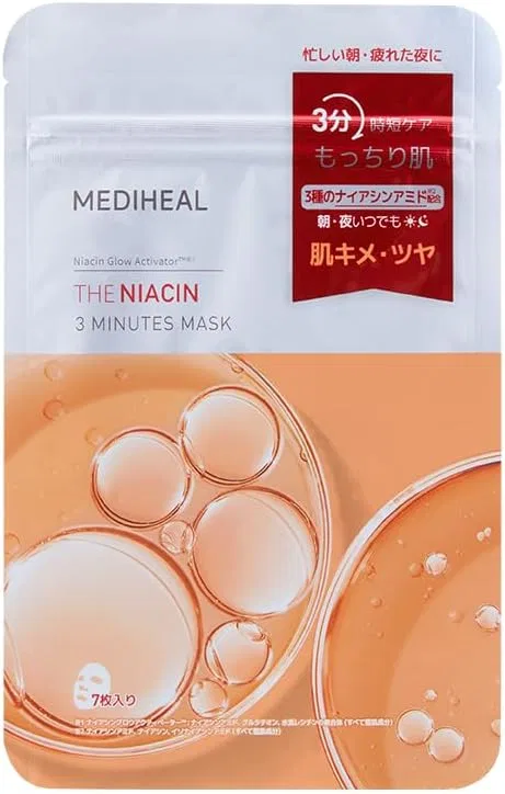 Маска для лица Mediheal — The 3 Minute Mask (Niacin) , увлажняющая, 135 мл