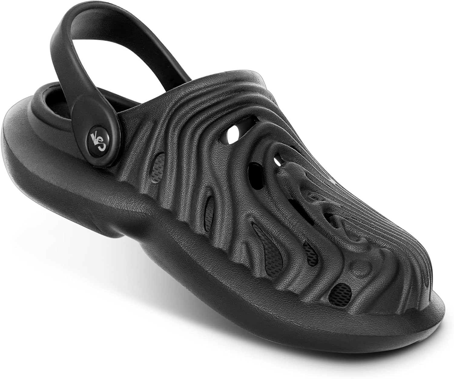 

Мужские сабо KEMISANT, слипоны для работы в саду и дворе, туфли-мюли для уборки, удобные и поддерживающие для работы дома, черный