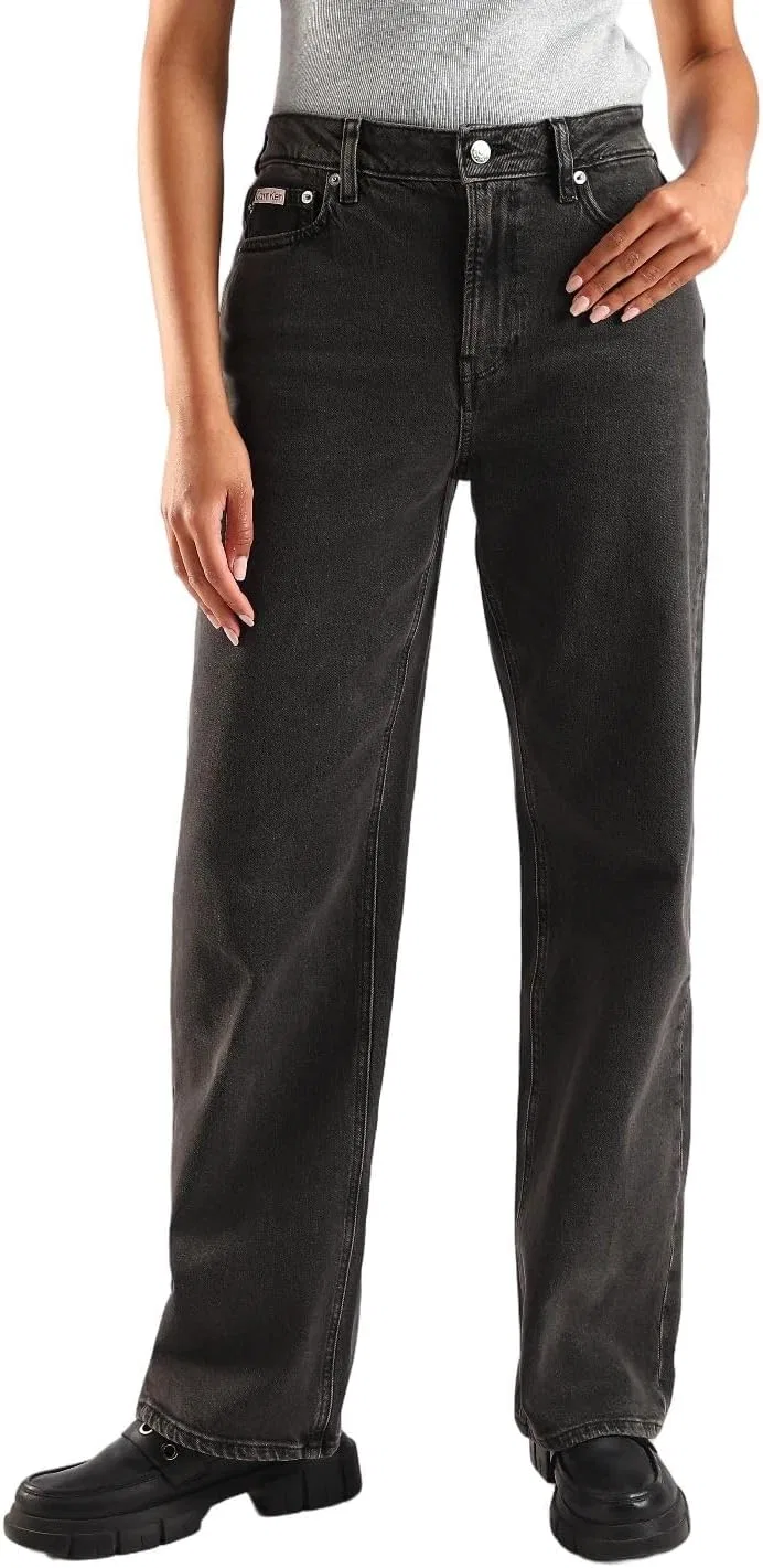 Джинсы прямые Calvin Klein Ck Essential Bl