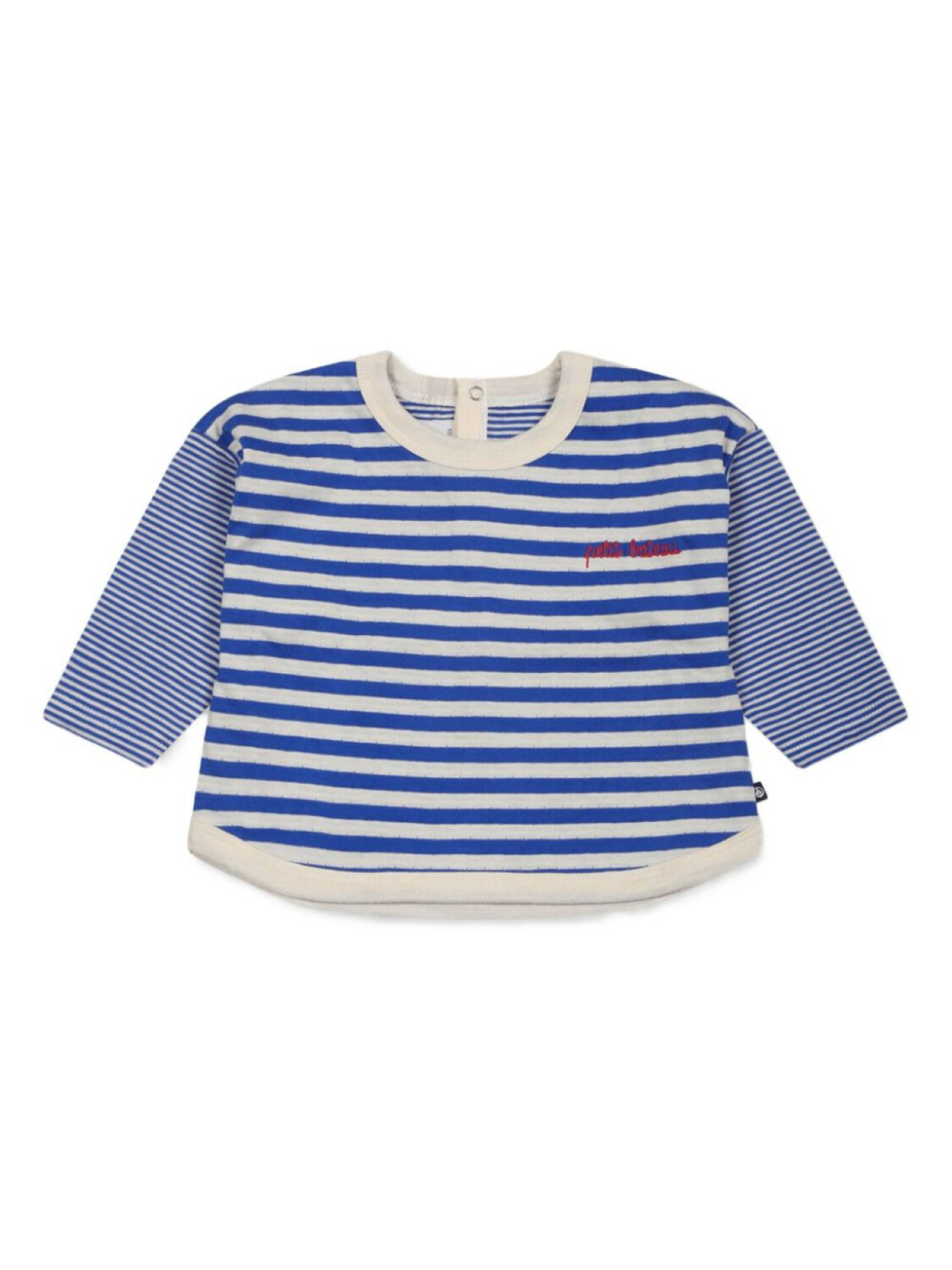 

Petit Bateau футболка в полоску, синий