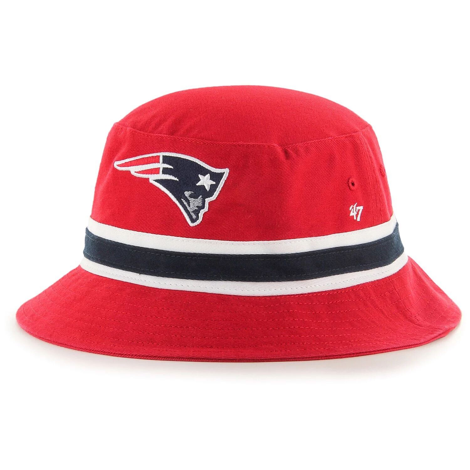 

Мужская красная панама в полоску New England Patriots '47