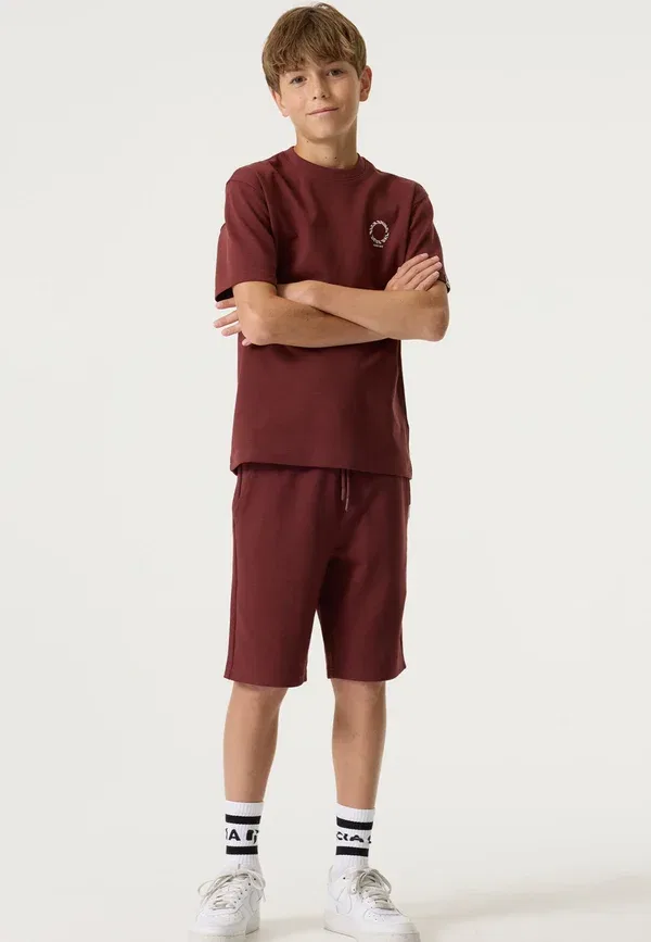 Футболка с принтом Garcia, коровий принт