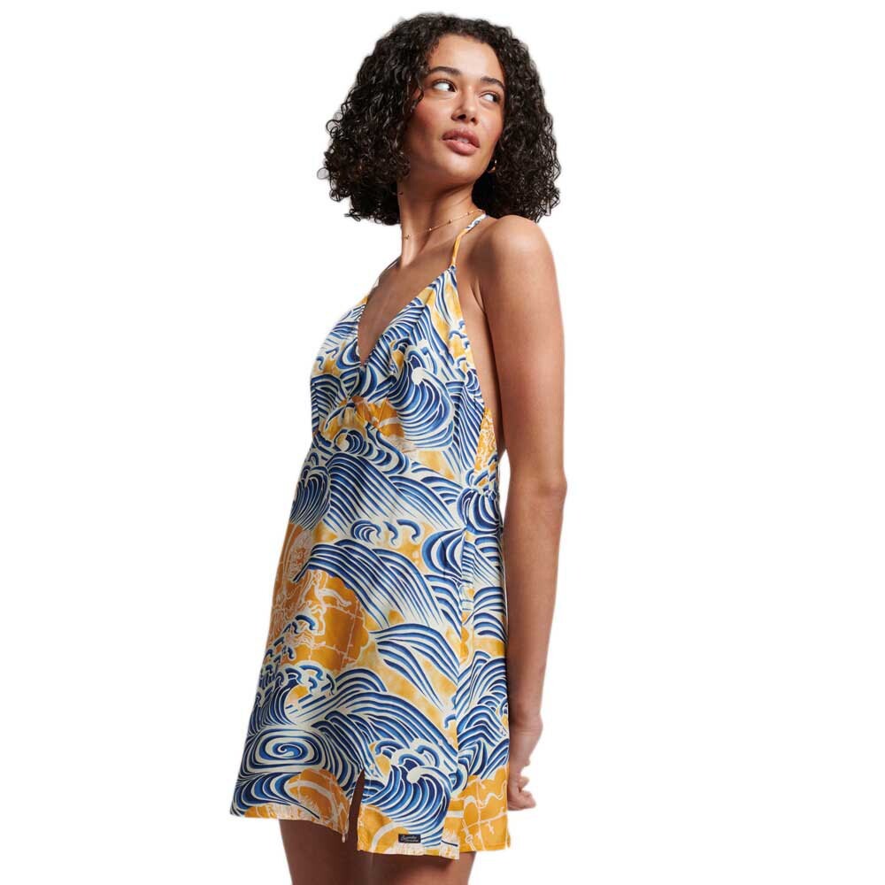 

Платье Superdry Vintage Mini, синий