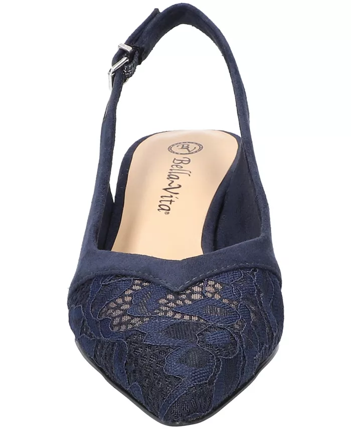Женские туфли-лодочки Marquette Slingback Bella Vita, синий — фото 2