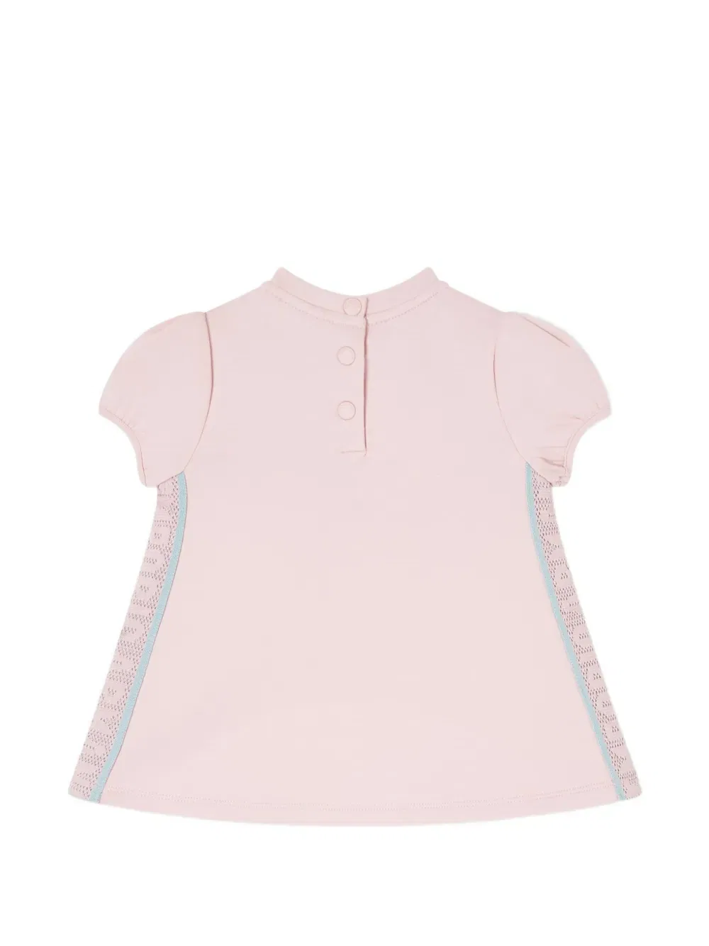 Платье с коротким рукавом Emporio Armani Kids, розовый — фото 2