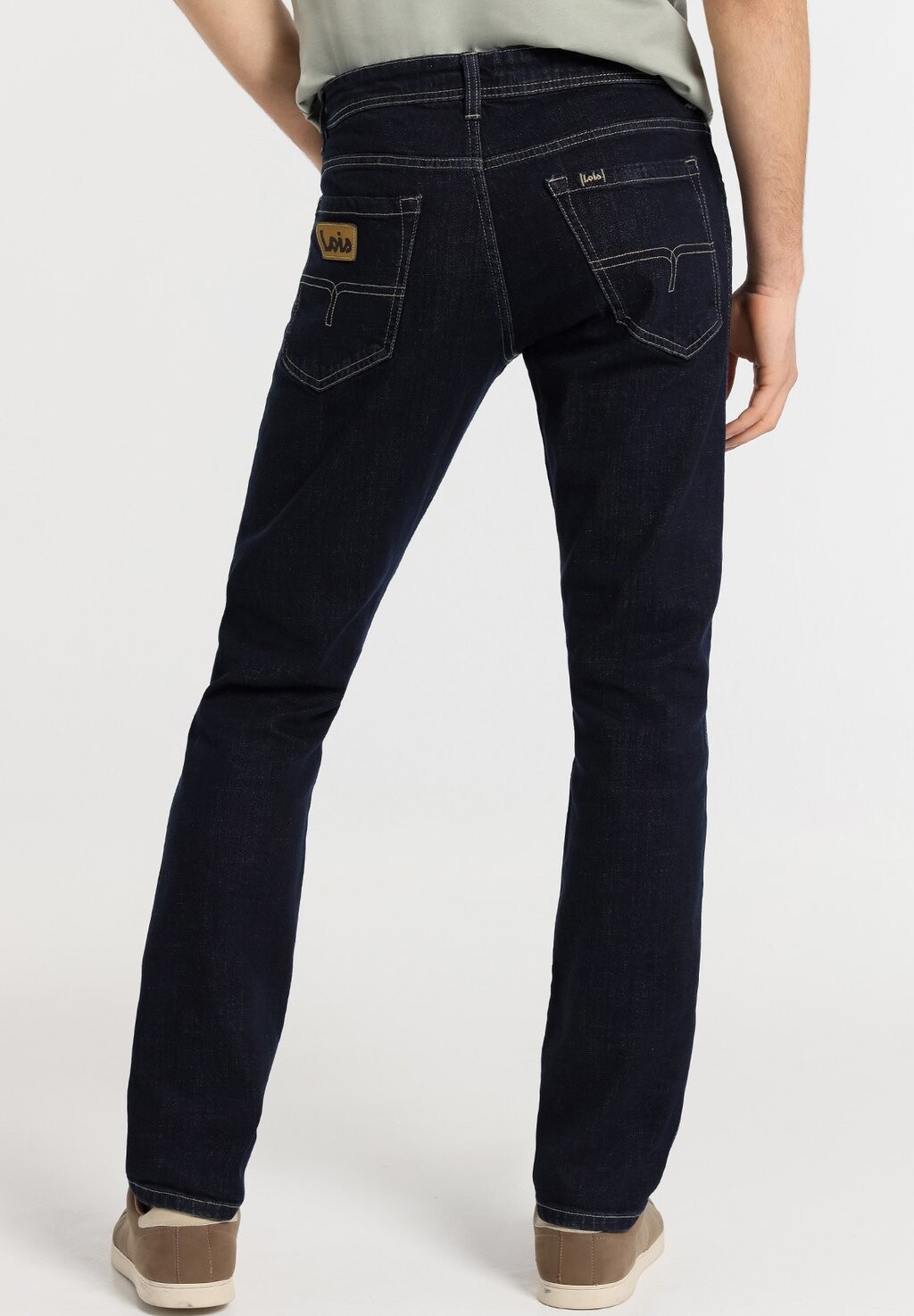 

Джинсы прямого кроя MITTLERE TAILLE RINSE ZOLLGRÖSSEN LOIS Jeans, синий