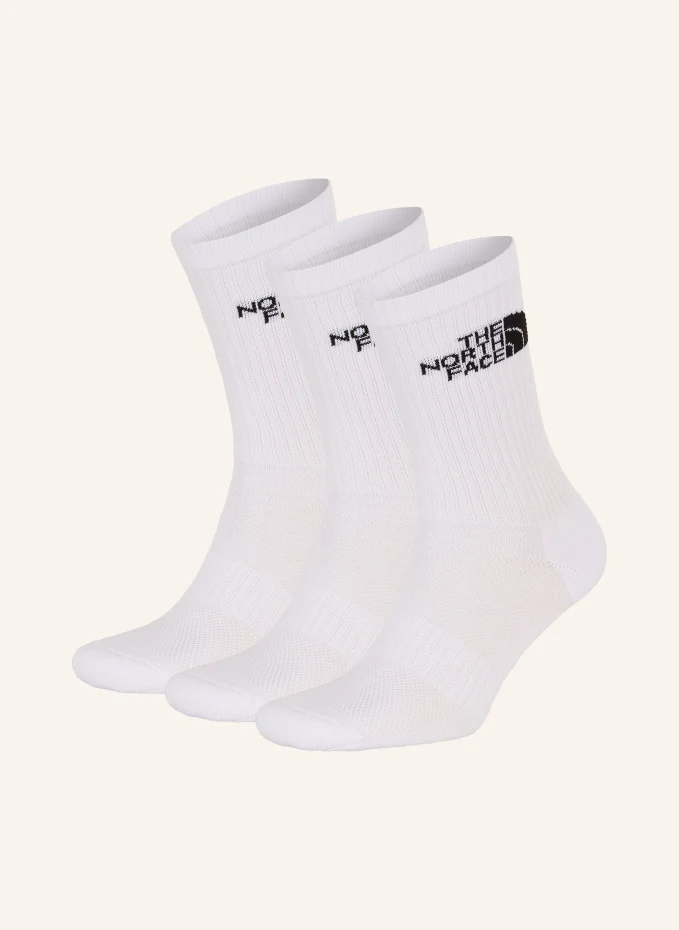 

Комплект из 3 спортивных носков multi sport cush crew The North Face, белый