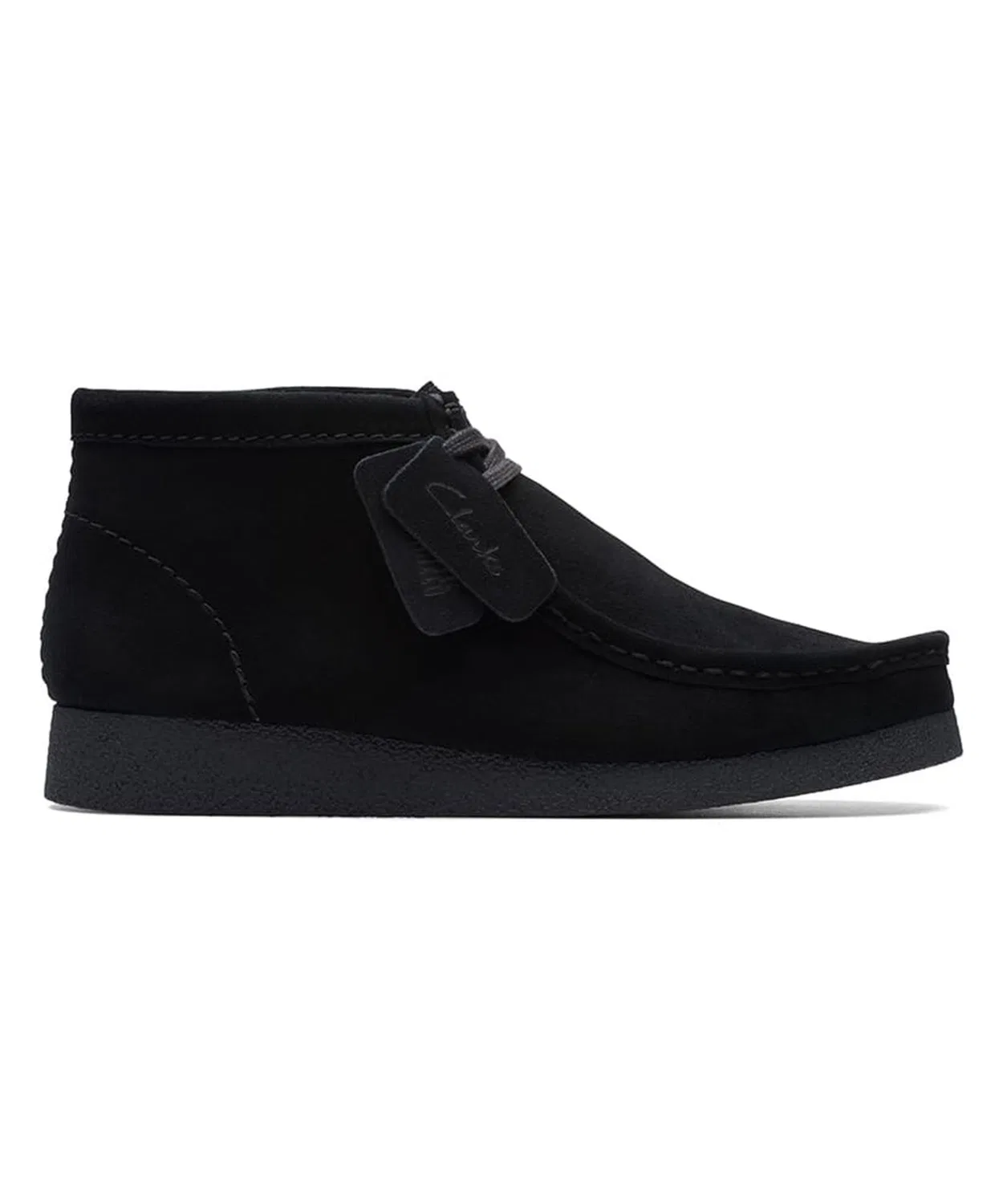 Ботинки Wallabee EVO Bt Clarks на шнуровке, черные
