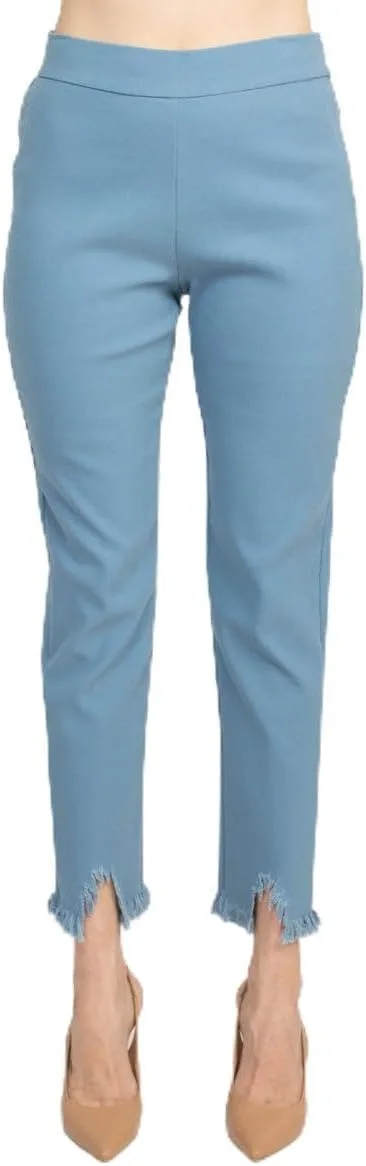 

Брюки Alberto Makali Mid Waist Pull-On с застежкой-молнией и имитацией карманов