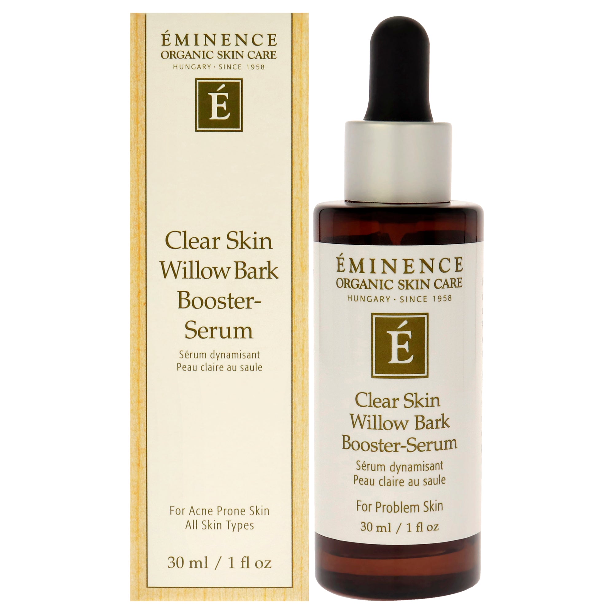 

Сыворотка-бустер Clear Skin Willow Bark Booster-Serum от Eminence для мужчин и женщин - 1 унция Eminence, 1 Oz
