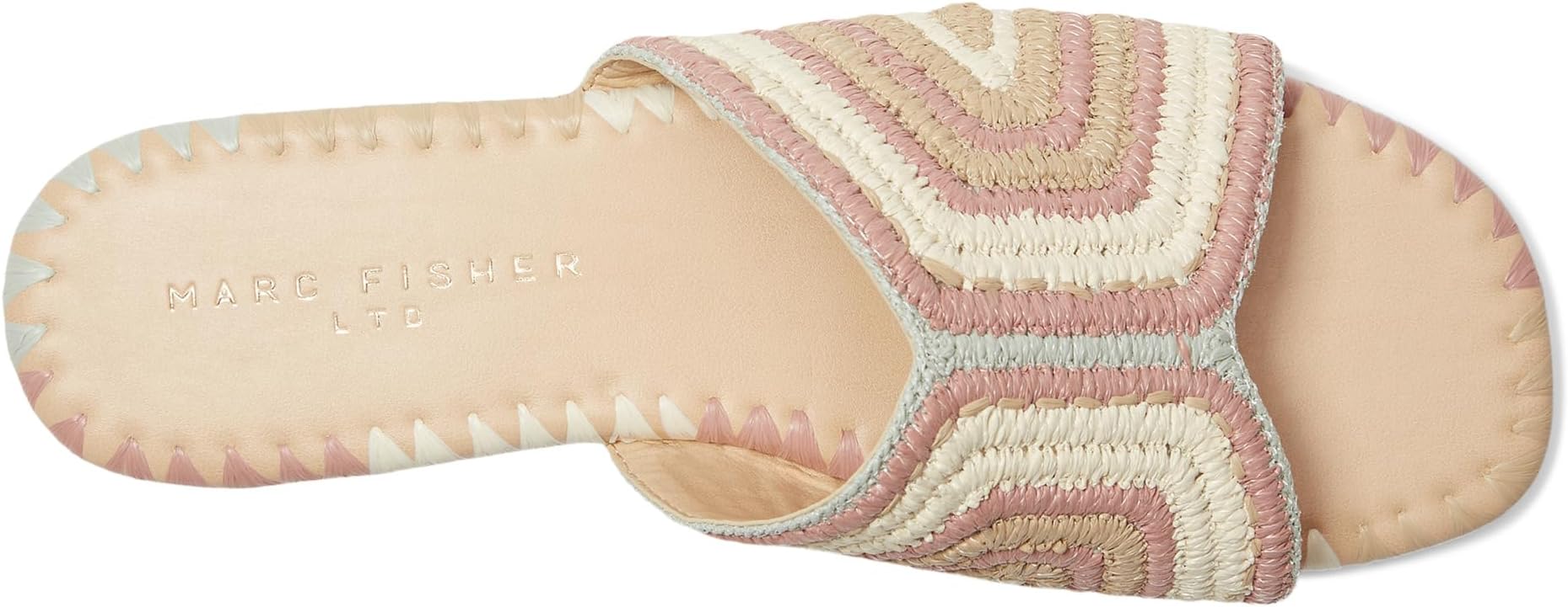 Сандалии Marc Fisher LTD Nottie, цвет Natural/Cream Multi — фото 2