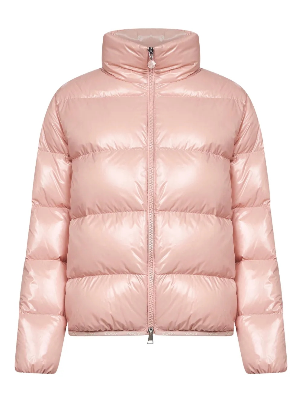 

Стеганая куртка Abbadia с высоким воротником MONCLER, розовый