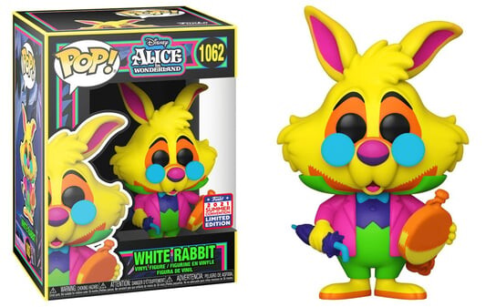

Белый кролик - Черный свет - Алиса в стране чудес Черный свет - Funko POP