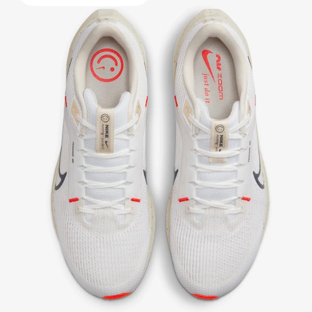 Мужские кроссовки Nike низкие, белый/коричневый — фото 3