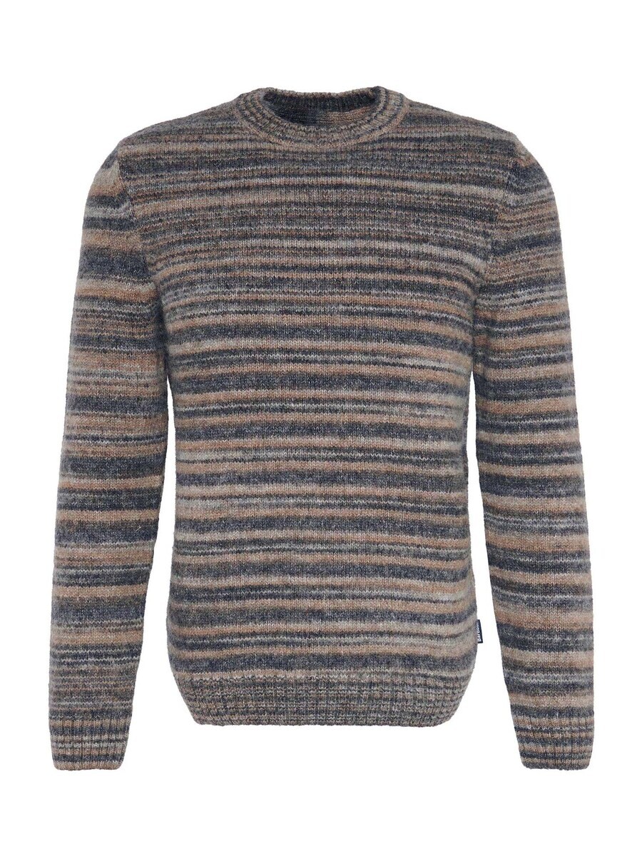 

Свитер Barbour Sweater Pateley, цвет grey/muddy colored/dark grey