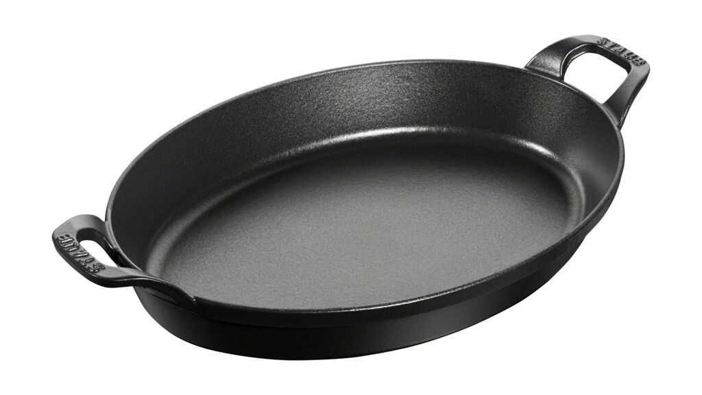

Посуда Staub Штабелируемая форма для запекания Форма для запекания Форма для запекания Овальная черная 37 см