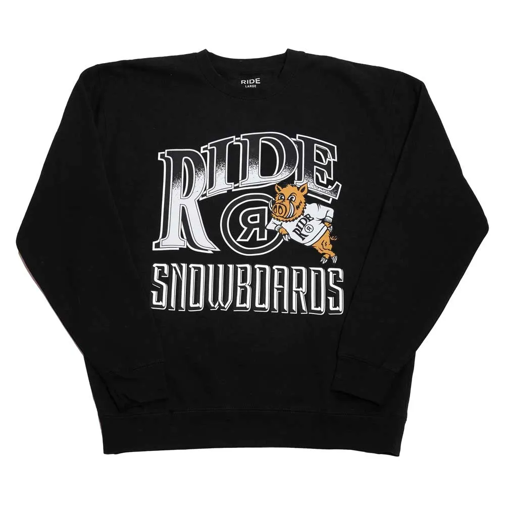 

Толстовка Ride College crewneck, черный