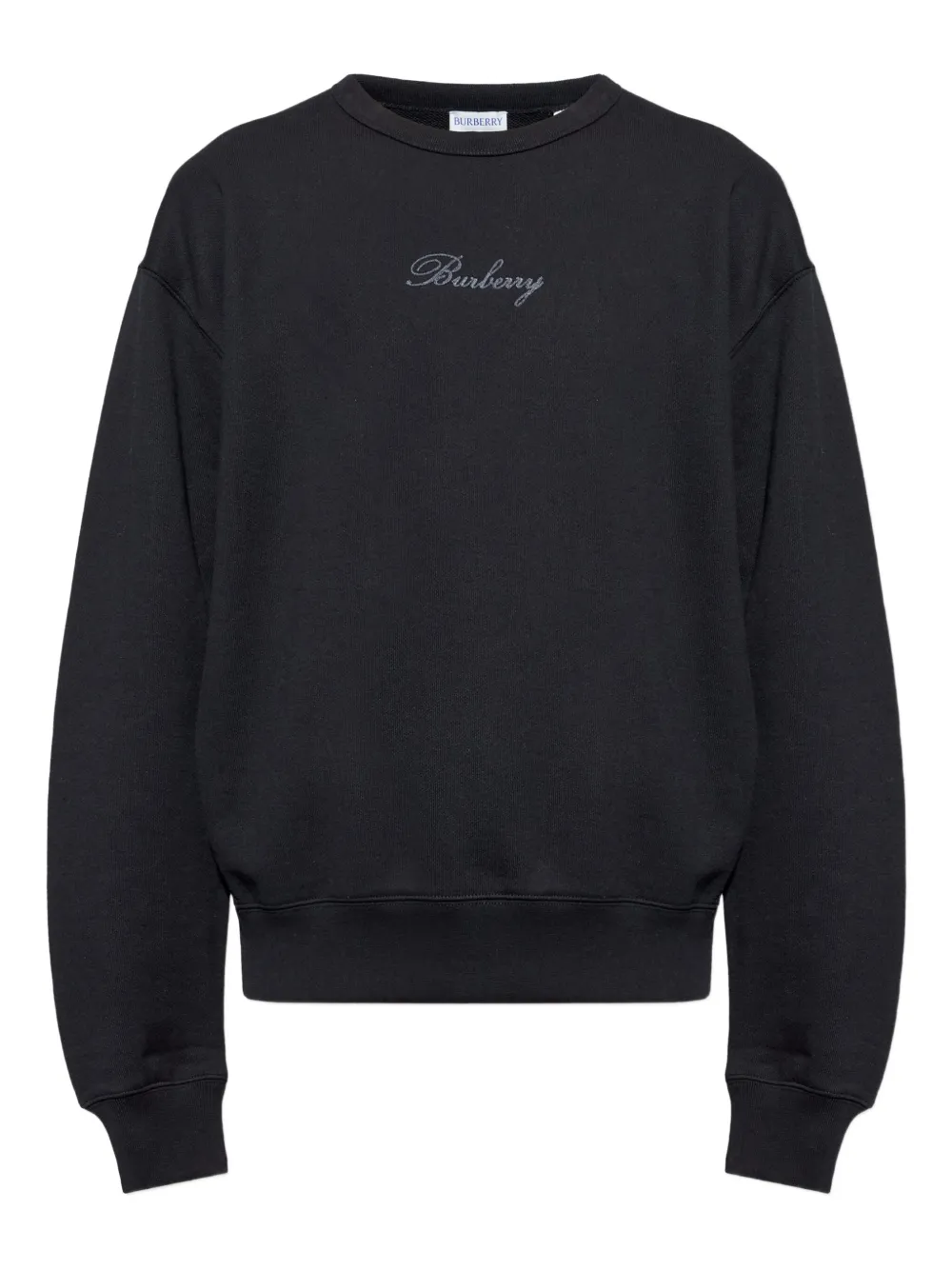 

Свитшот с логотипом Burberry, черный