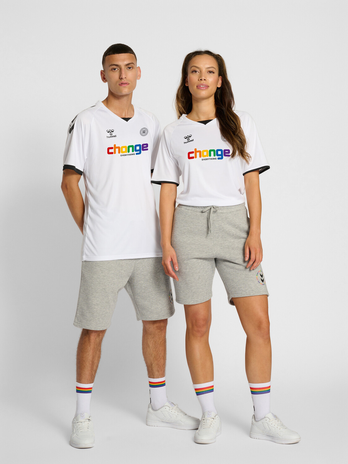 

Футболка Hummel S/S Hmlchange Football Jersey, белый