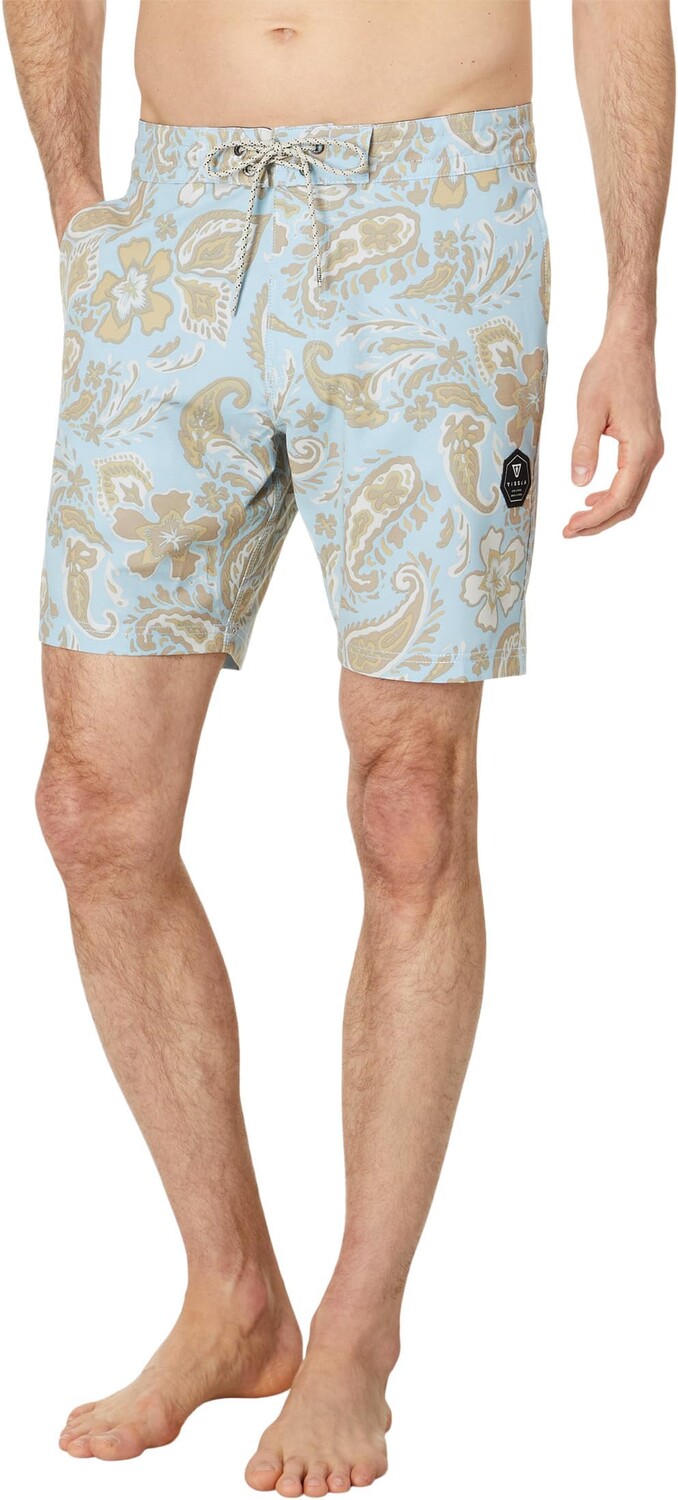 

Шорты для плавания VISSLA Vagabond 17.5" Boardshorts, цвет Stone Blue