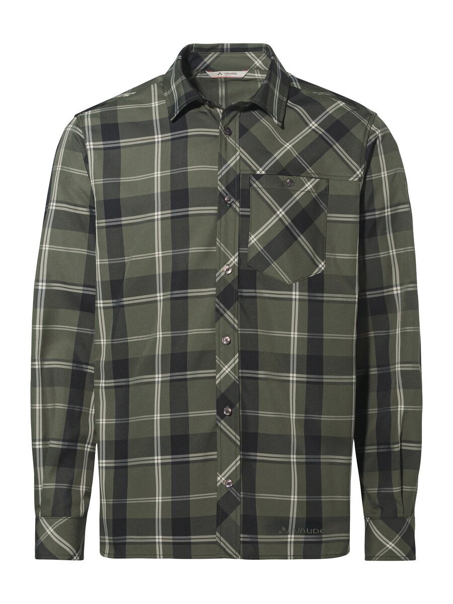 

Спортивная рубашка на пуговицах классического кроя VAUDE Neshan, оливковый