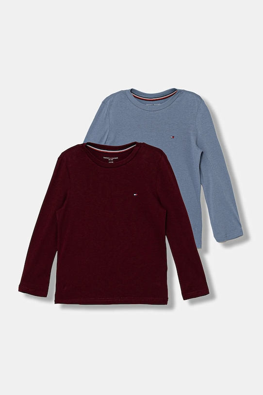 

Детская хлопковая кофта с длинным рукавом, упаковка 2 шт. Tommy Hilfiger, бордовый, Красный, Детская хлопковая кофта с длинным рукавом, упаковка 2 шт. Tommy Hilfiger, бордовый