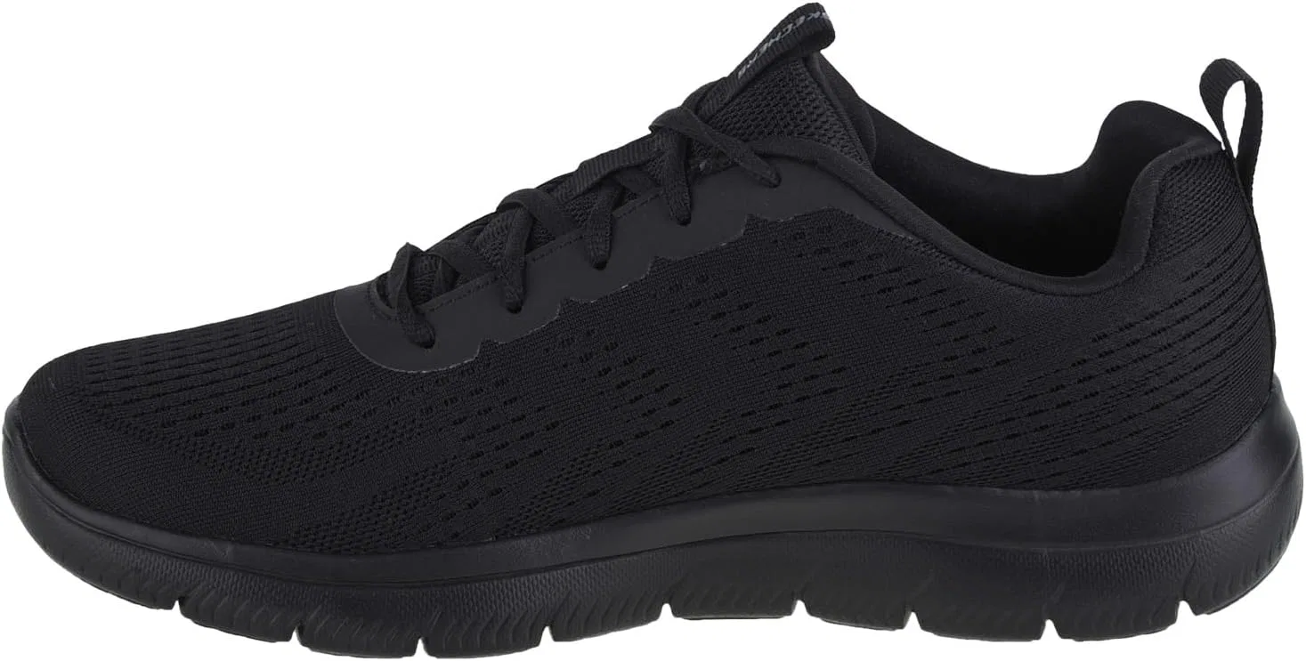 Мужские кроссовки Skechers Arch Fit Waveport, Black Mesh Trim — фото 2