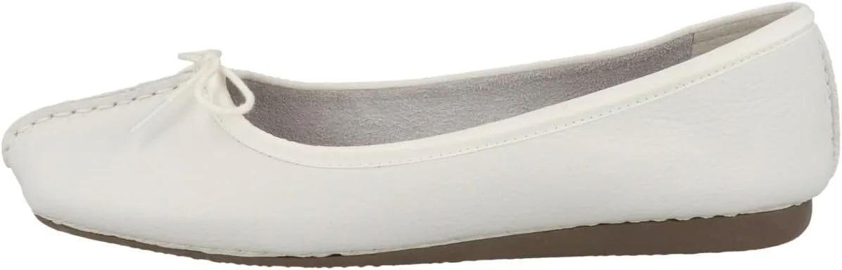 Балетки Clarks Freckle Ice, белый