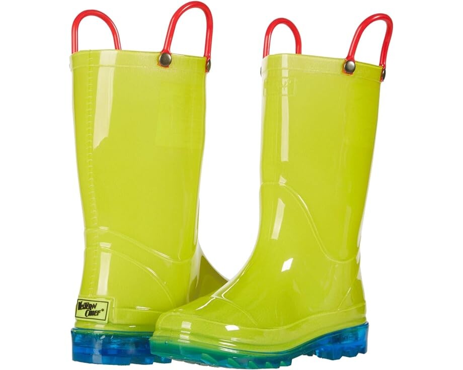 

Ботинки Western Chief Neon Lighted Mid Boot, цвет Acid Yellow
