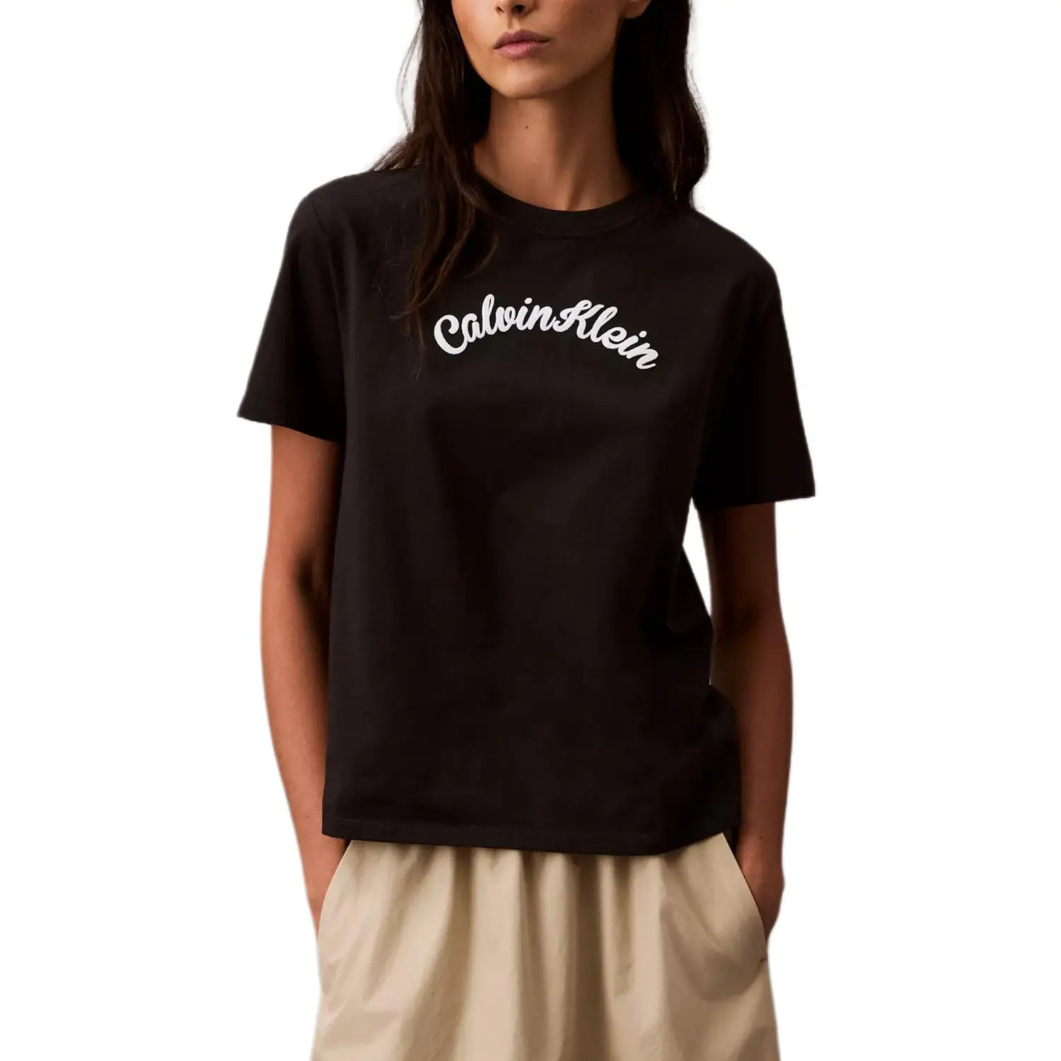 

Calvin Klein Футболка женская черная