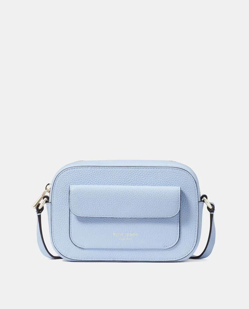 

Маленькая синяя сумка через плечо Ava line на молнии Kate Spade, синий