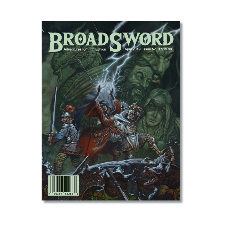 

BroadSword Monthly #1 August 2019, BroadSword Monthly, твердый переплет