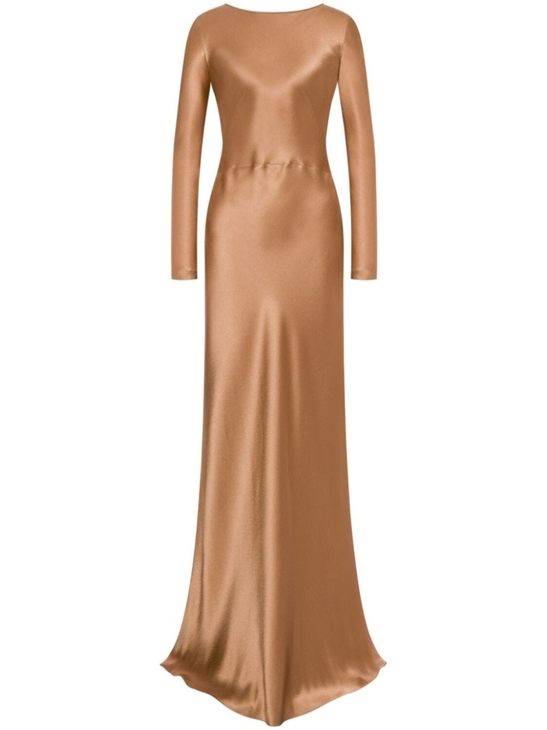 

Alberta Ferretti платье с драпировкой, нейтральный цвет