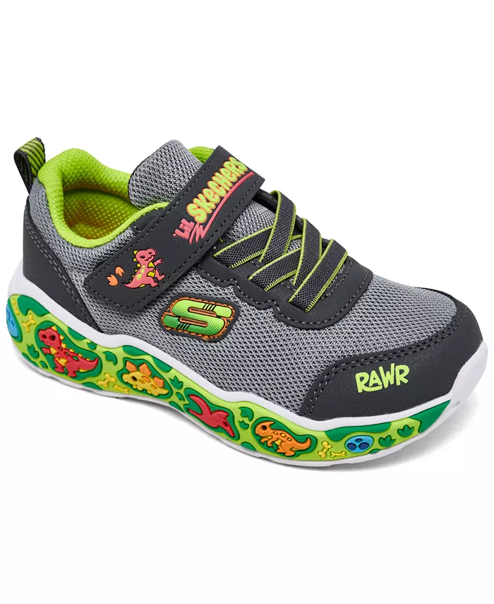 

Детские повседневные кроссовки Play Scene Stay-Put для мальчиков от Finish Line Skechers, серый