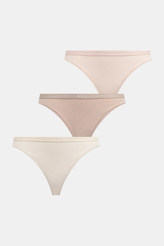 

Набор из 3 стрингов 3p BOSS, бежевый