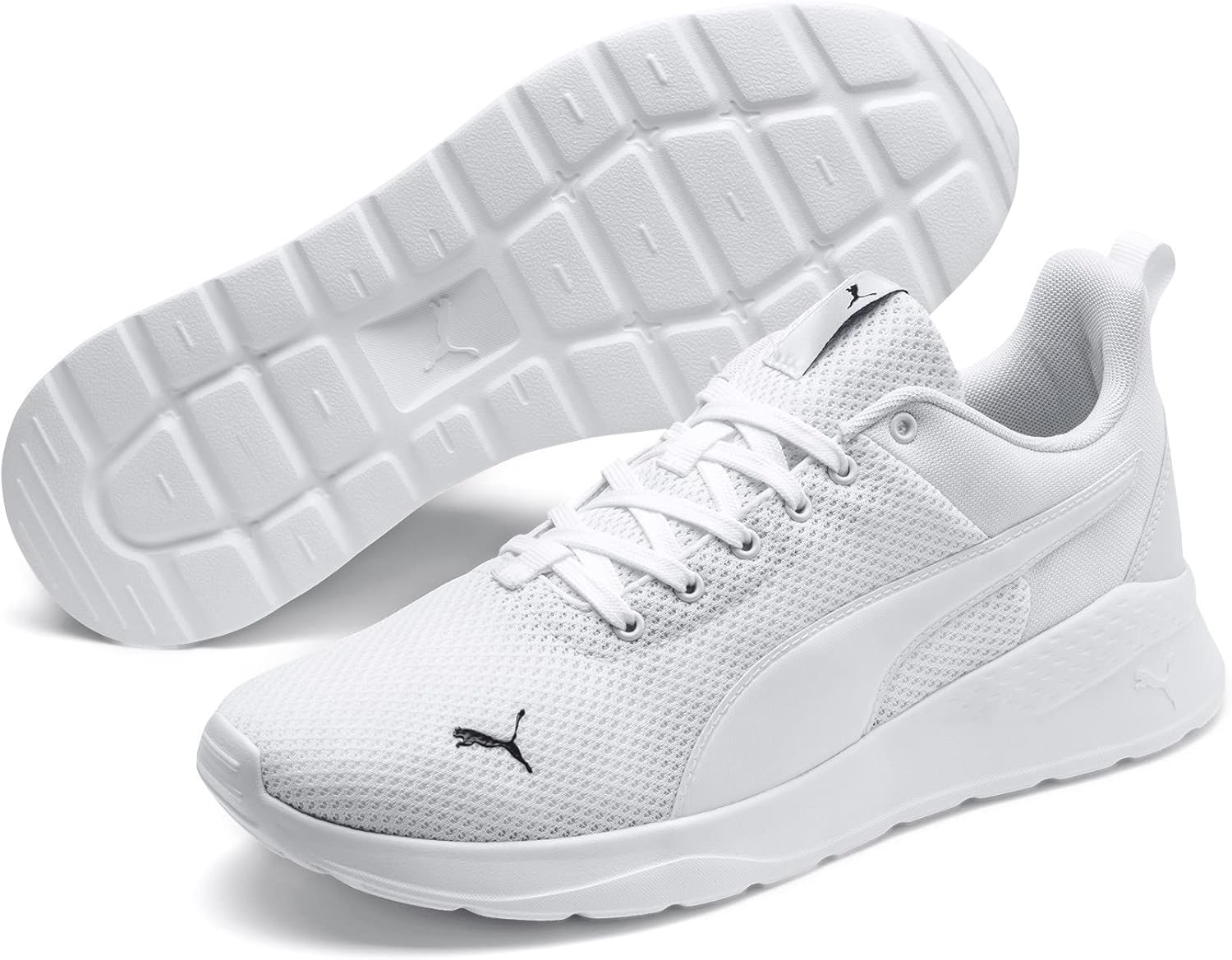 Мужские кроссовки Puma низкие, белый/белый — фото 2