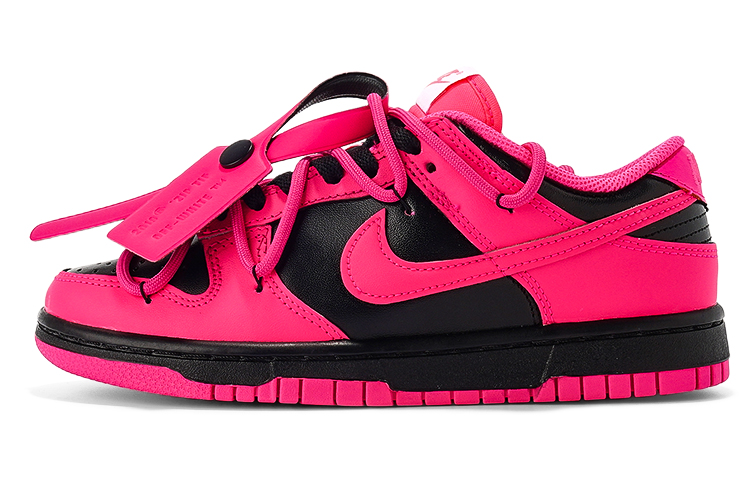 

Кроссовки Nike Dunk Skateboard Shoes Women's Low-Top Pink Black