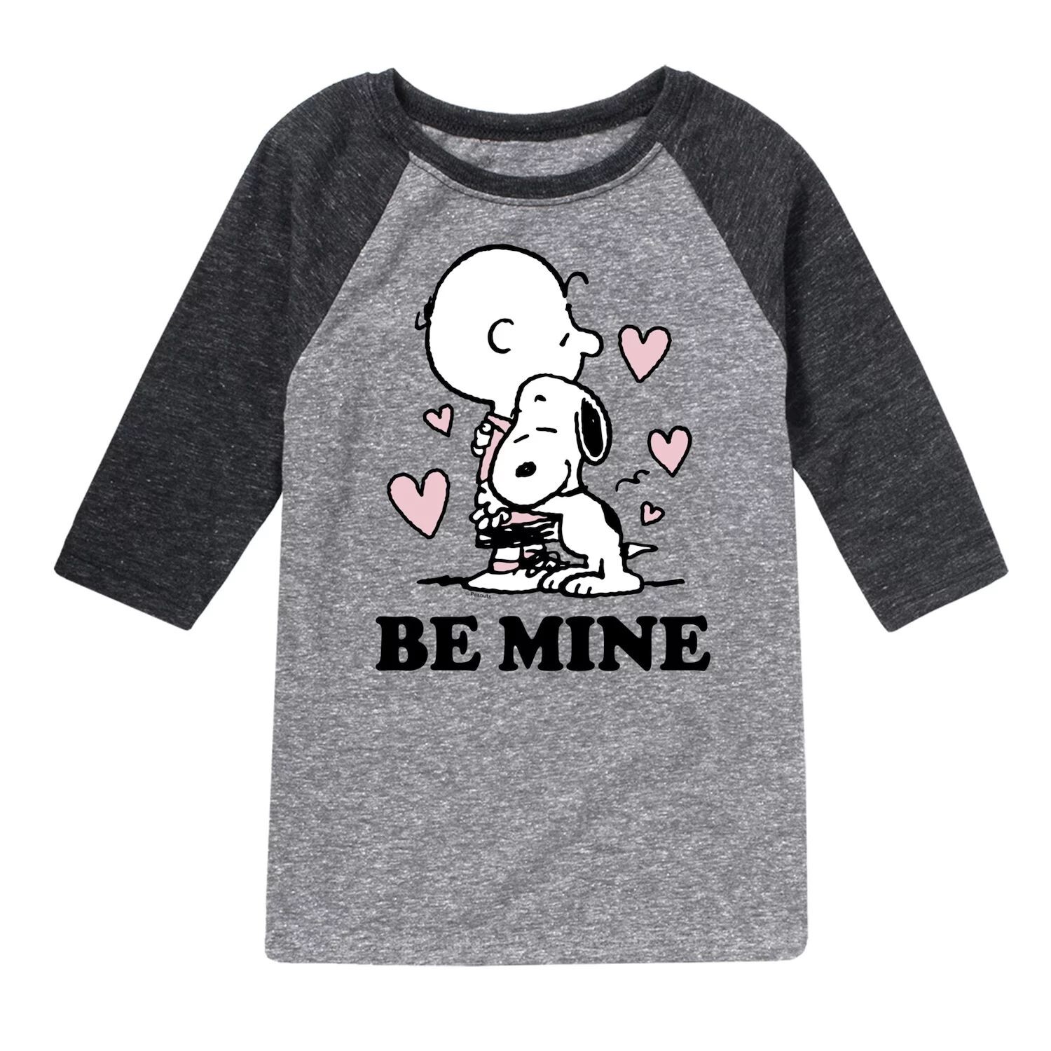 

Футболка реглан Peanuts Be Mine для мальчиков 8–20 лет Licensed Character