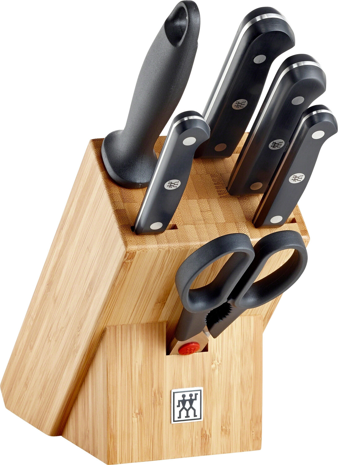 

Блок ножей gourmet нержавеющая сталь 7 предметов Zwilling, мультиколор