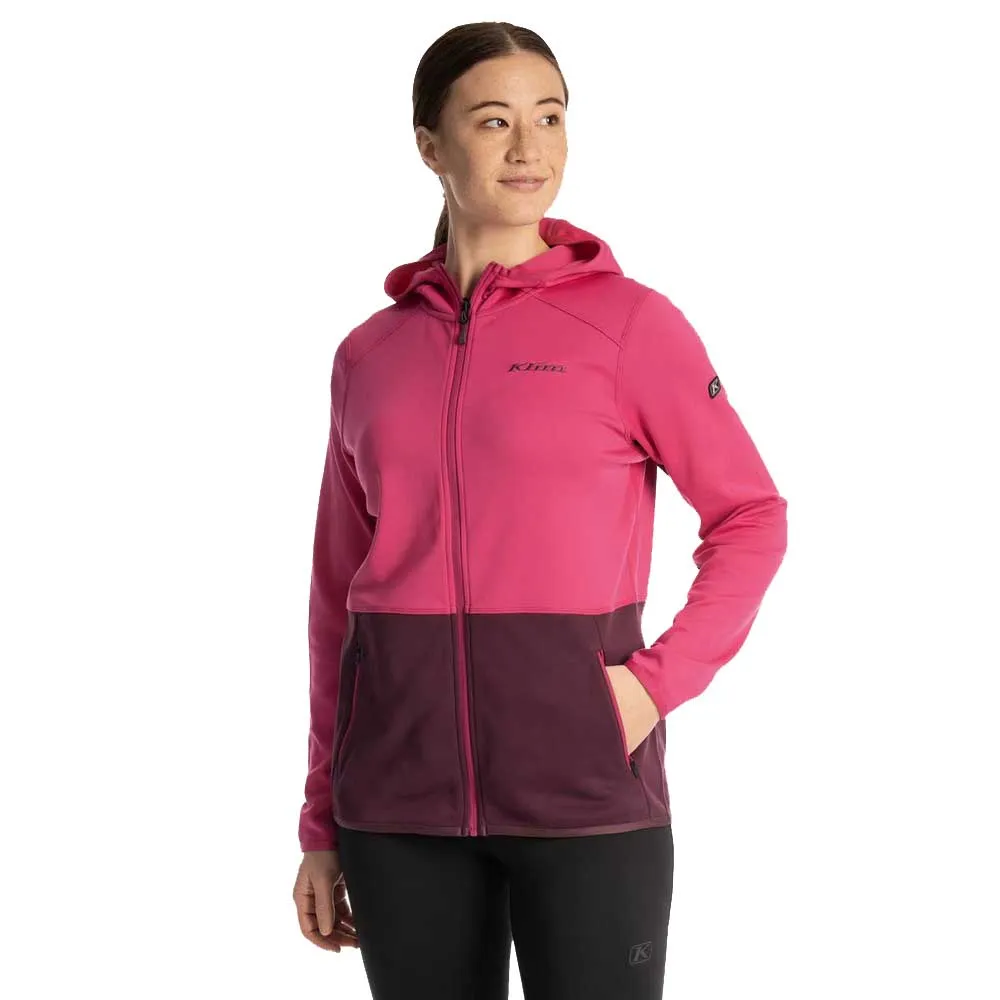 

Толстовка Klim Solitude full zip, розовый