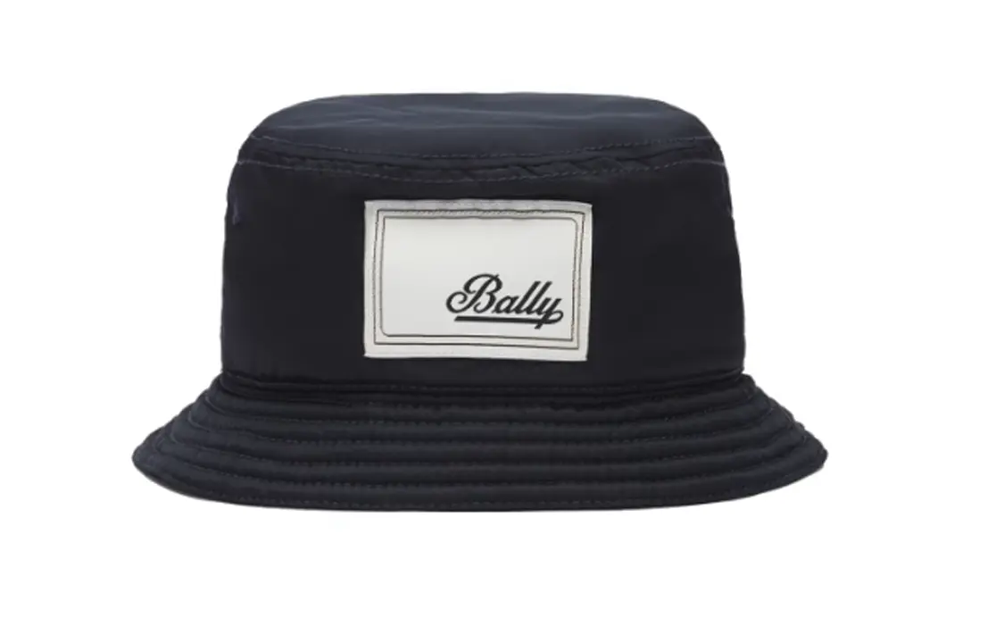 

BALLY Полиамидная панама женская синяя, Navy Blue