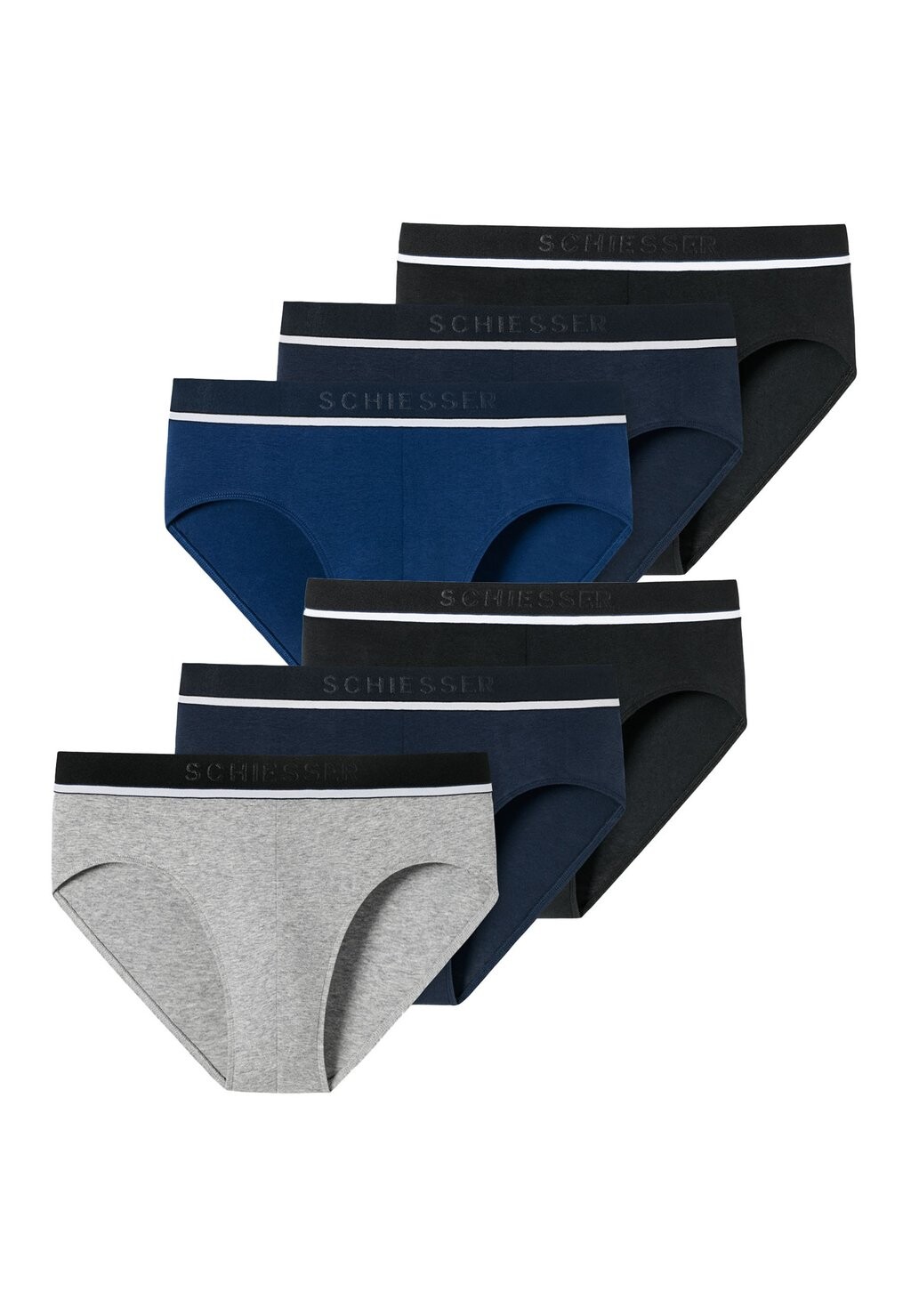 

Трусы 6-PACK 95/5 Schiesser, синий