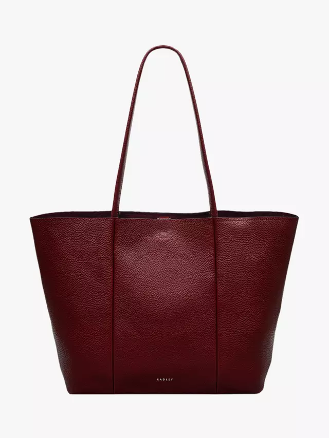 

Сумка тоут Radley Henrietta Place Leather Large Open Top, цвет merlot