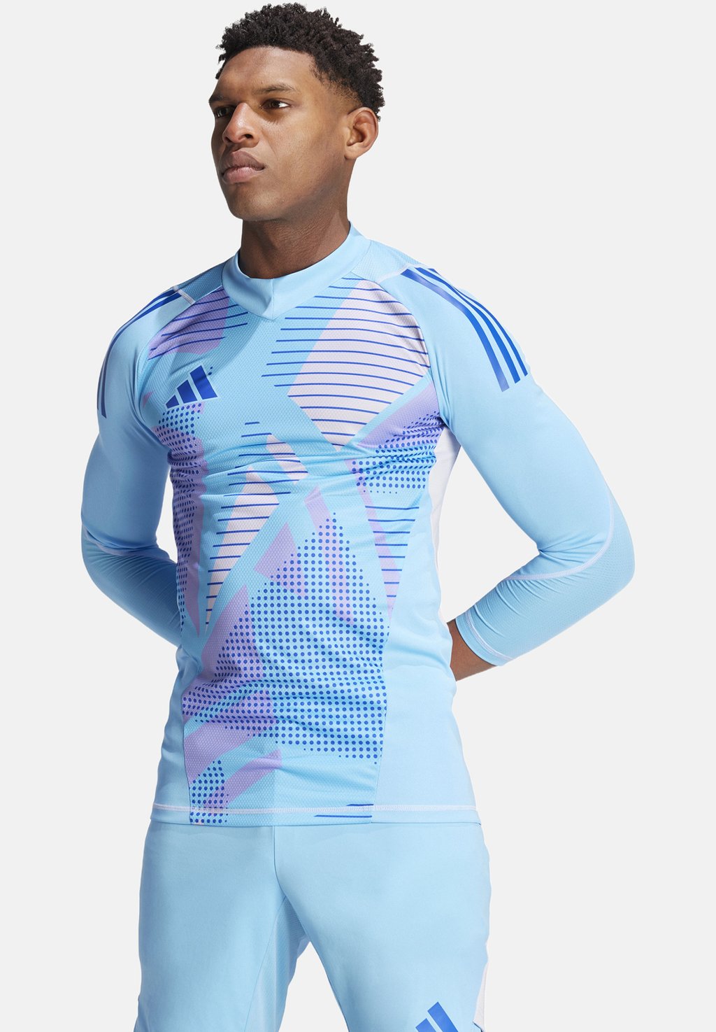 

Футболка с длинным рукавом FUSSBALL TEAMSPORT TIRO 24 PRO TORWART Adidas Performance, синий