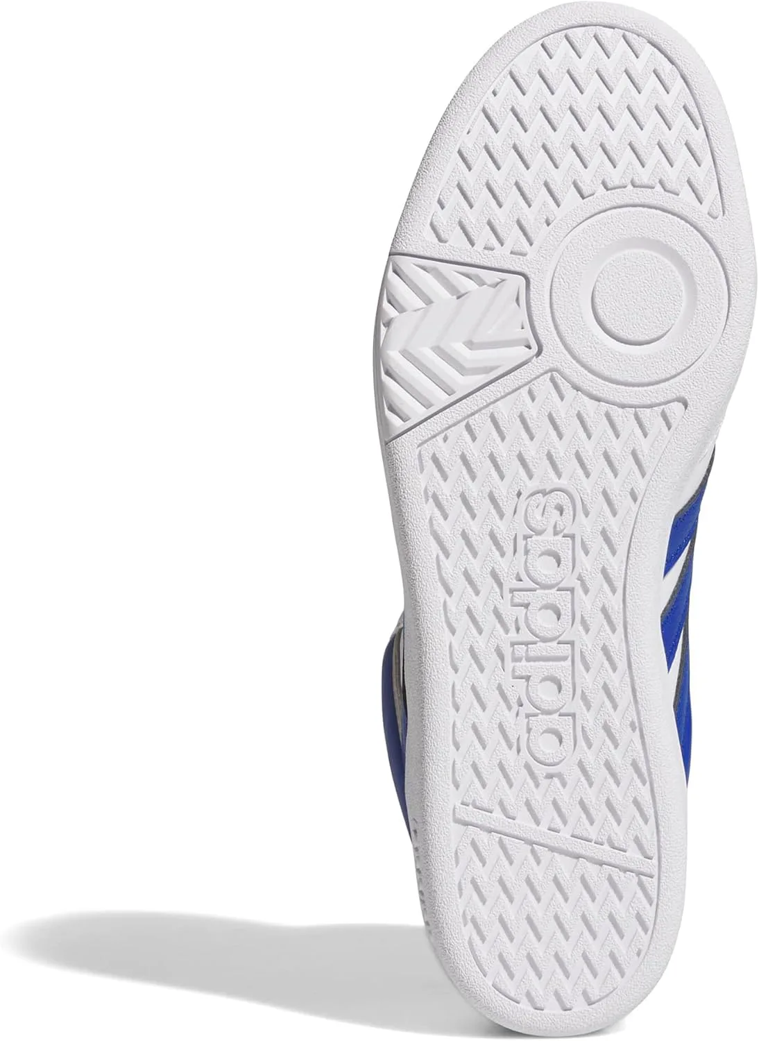 Adidas Unisex-Adult Hoops 4.0 Mid Top, синий серый — фото 2