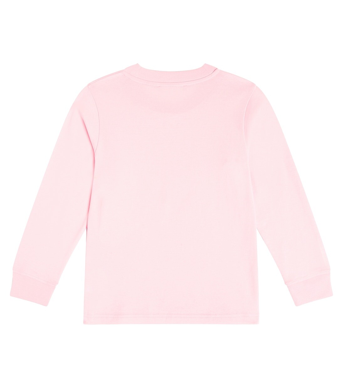 Футболка из хлопкового джерси с принтом Acne Studios Kids, розовый — фото 3